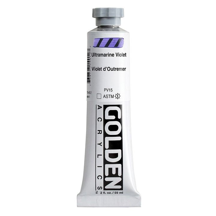 GOLDEN Heavy Body Acrylfarbe 148 ml – 1401 Ultramarin Violett