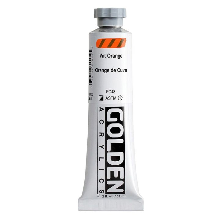 GOLDEN Heavy Body Acrylfarbe 148 ml – 1403 vat Orange