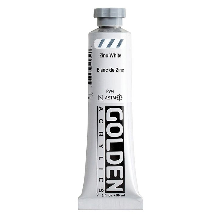 GOLDEN Heavy Body Acrylfarbe 148 ml – 1415 Zinkweiß