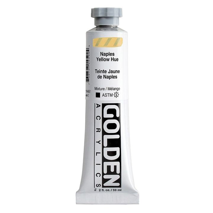 GOLDEN Heavy Body Acrylfarbe 148 ml – 1459 Neapelgelb Farbton