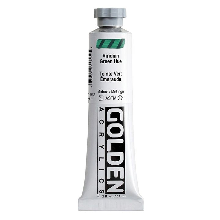 GOLDEN Heavy Body Acrylfarbe 148 ml – 1469 Viridian-Grünton