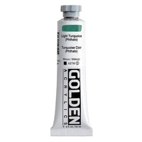 GOLDEN Heavy Body Acrylfarbe 148 ml – 1564 hell Türkis (ftalo)