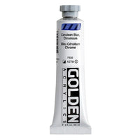 Akrylová farba GOLDEN Heavy Body 59 ml – 1050 cerulean chrómová modrá