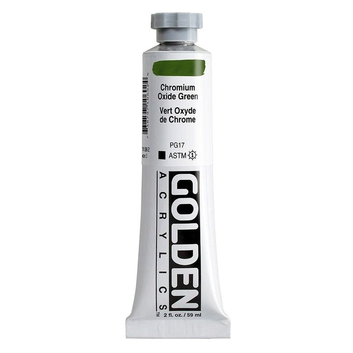 Akrylová farba GOLDEN Heavy Body 59 ml – 1060 chróm oxid zelená