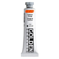Akrylová farba GOLDEN Heavy Body 59 ml – 1070 kadmium oranžová
