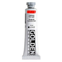 Akrylová farba GOLDEN Heavy Body 59 ml – 1090 kadmium svetločervená