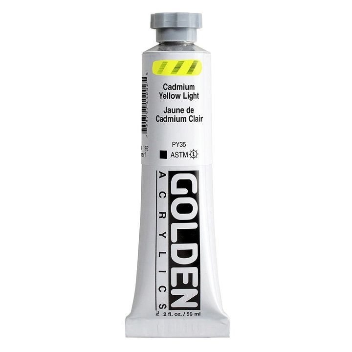 Akrylová farba GOLDEN Heavy Body 59 ml – 1120 kadmium svetložltá