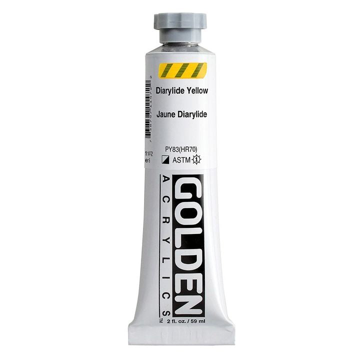 GOLDEN Heavy Body Acrylfarbe 59 ml – 1147 Pigmentgelb