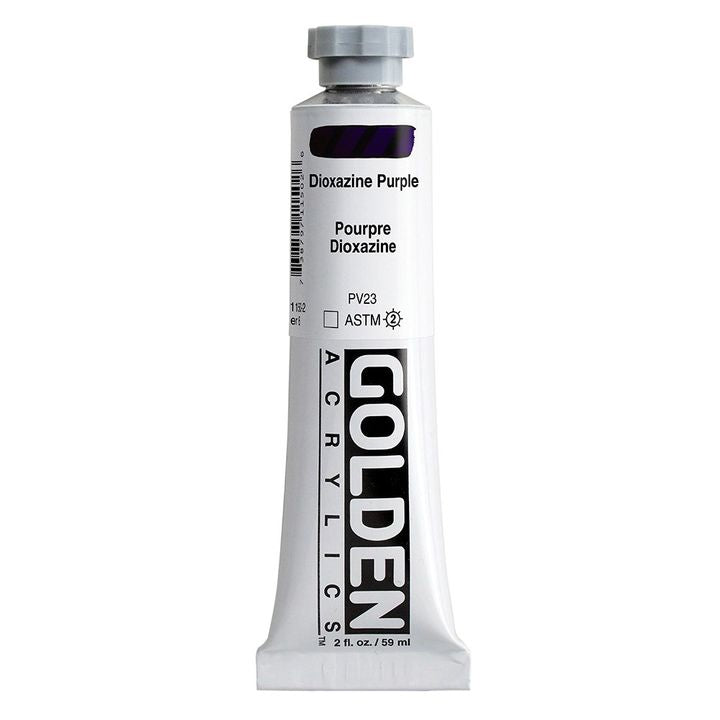 GOLDEN Heavy Body Acrylfarbe 59 ml – 1150 dioxazin Violett