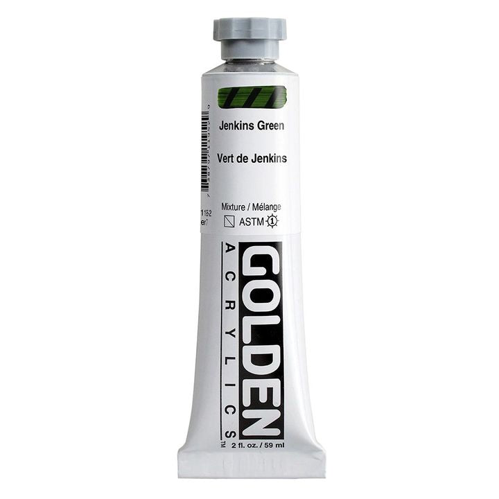 GOLDEN Heavy Body Acrylfarbe 59 ml – 1195 jenkins Grün