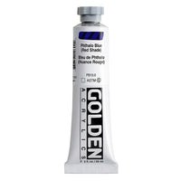 GOLDEN Heavy Body Acrylfarbe 59 ml – 1260 violettblau (roter Farbton)