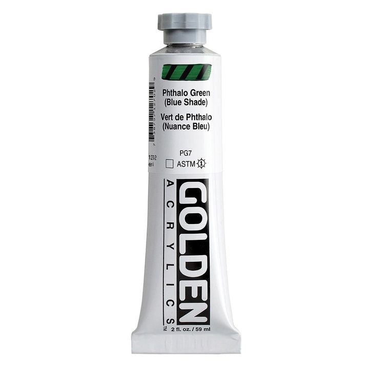 GOLDEN Heavy Body Acrylfarbe 59 ml – 1270 violettgrün (bläulicher Farbton)
