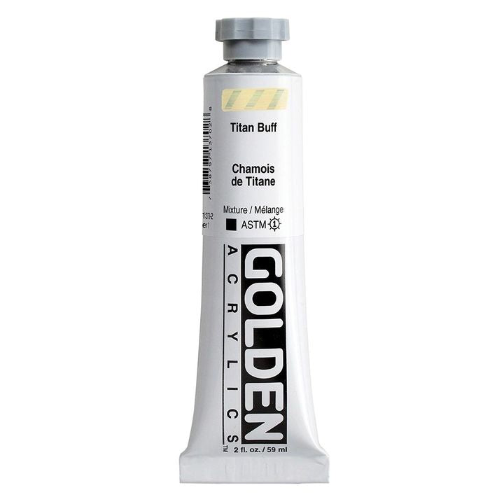 GOLDEN Heavy Body Acrylfarbe 59 ml – 1370 Titan buff