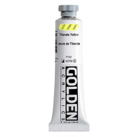GOLDEN Heavy Body Acrylfarbe 59 ml – 1375 Titan Gelb