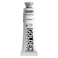 GOLDEN Heavy Body Acrylfarbe 59 ml – 1445 Neutralgrau N5