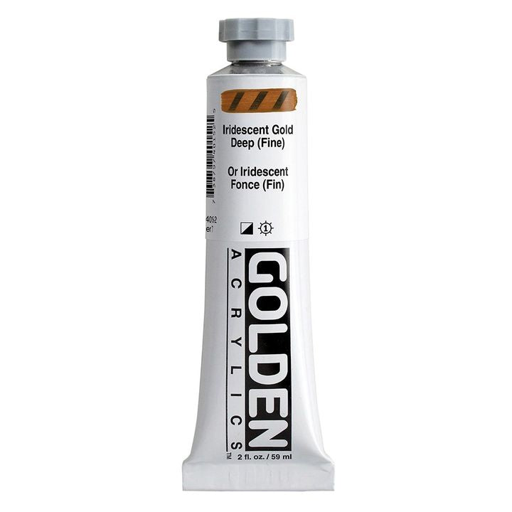Akrylová farba GOLDEN Heavy Body 59 ml – 4015 zlatá tmavá