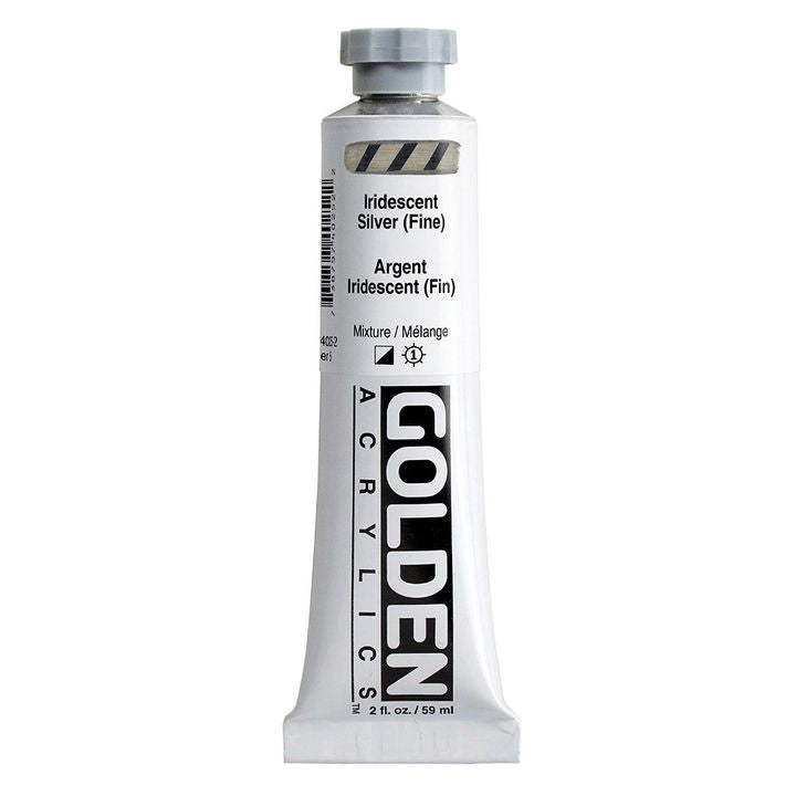 Akrylová farba GOLDEN Heavy Body 59 ml – 4025 strieborná