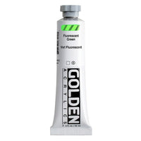 Akrylová farba GOLDEN Heavy Body Fluorescent 59 ml – 4620 zelená
