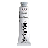 Akrylová farba GOLDEN Heavy Body Interference 59 ml – 4050 zelená
