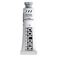 Akrylová farba GOLDEN Heavy Body Interference 59 ml – 4055 oranžová