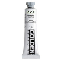 Akrylová farba GOLDEN Heavy Body Interference 59 ml – 4060 červená