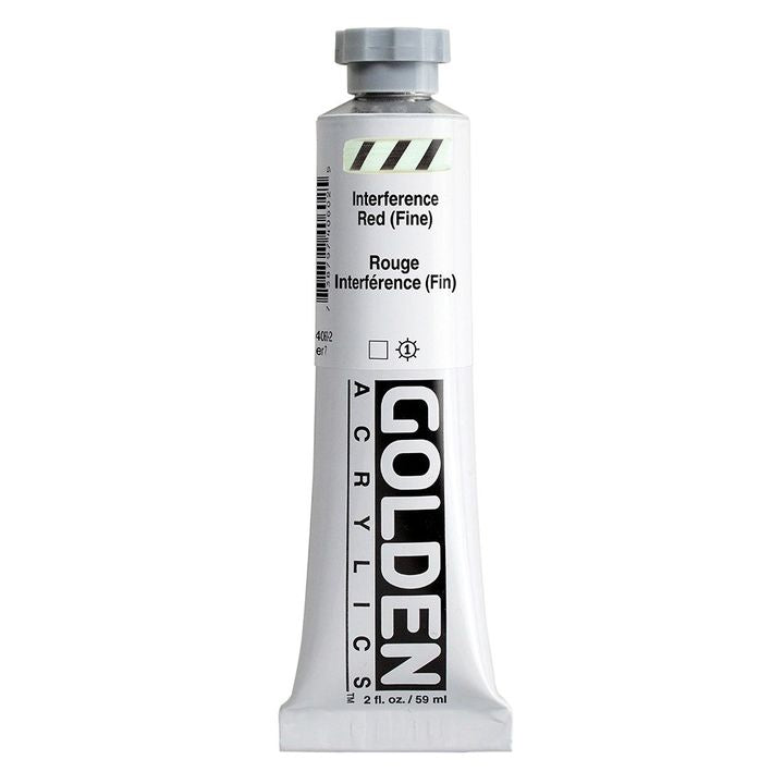 Akrylová farba GOLDEN Heavy Body Interference 59 ml – 4060 červená