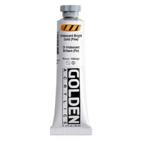 Akrylová farba GOLDEN Heavy Body Iridescent 148 ml | rôzne farby — obrázok 5