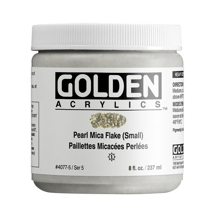 Akrylová farba GOLDEN Heavy Body Mica Flake 118 ml