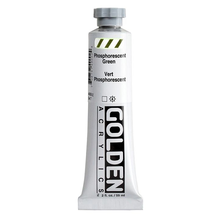 Akrylová farba GOLDEN Heavy Body Phosphorescent 118 ml | rôzne farby — obrázok 1