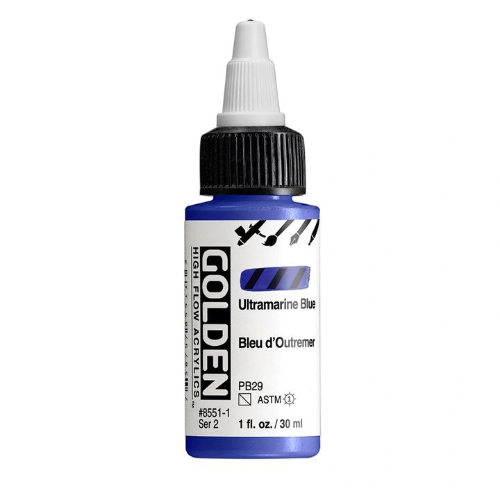 GOLDEN High Flow Acrylfarbe 30 ml | verschiedene Farbtöne | ARTMIE