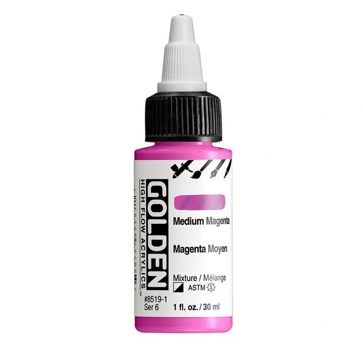 Akrylová farba GOLDEN High Flow 30 ml | rôzne odtiene — obrázok 1