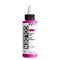 Akrylová farba GOLDEN High Flow Fluorescent 118 ml – 8507 Fialová