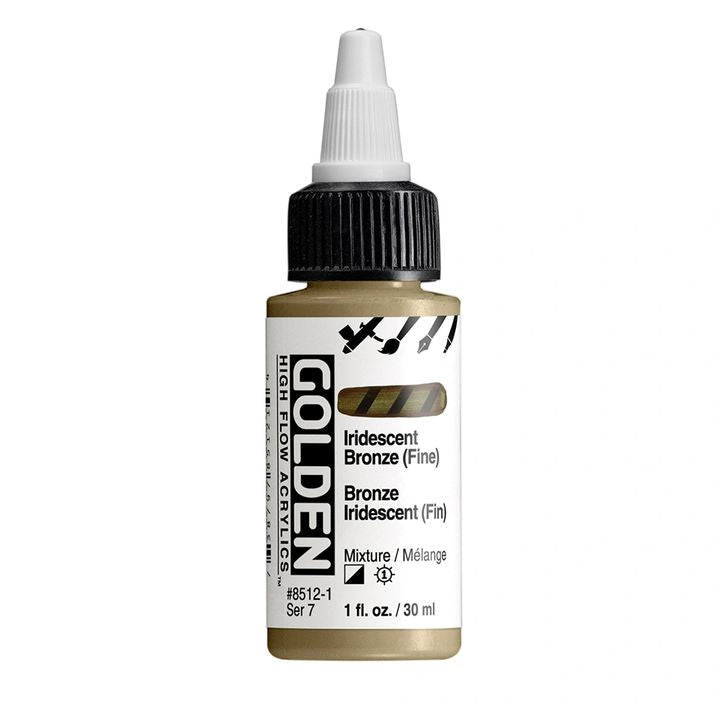 Akrylová farba GOLDEN High Flow Iridescent 30 ml