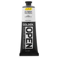 GOLDEN OPEN Slow-Drying Acrylfarbe 148 ml – 7130 Kadmium Gelb Mittel