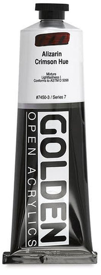 GOLDEN OPEN Slow-Drying Acrylfarbe 148 ml – 7450 Alizarinkarmesin Hue