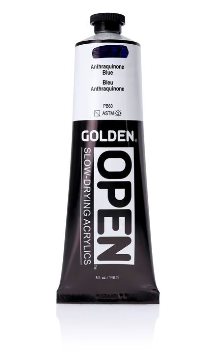 Akrylová farba GOLDEN OPEN Slow-Drying 148 ml | rôzne odtiene — obrázok 1