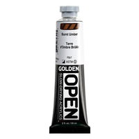 Akrylová farba GOLDEN OPEN Slow-Drying 59 ml – 7030 Pálená Umbra