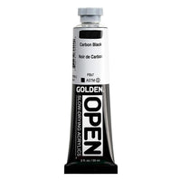 Akrylová farba GOLDEN OPEN Slow-Drying 59 ml – 7040 Uhlíková Čierna