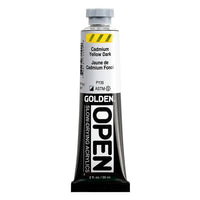 GOLDEN OPEN Slow-Drying Acrylfarbe 59 ml – 7110 Kadmium Gelb Dunkel