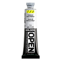 GOLDEN OPEN Slow-Drying Acrylfarbe 59 ml – 7130 Kadmium Gelb Mittel