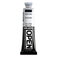 GOLDEN OPEN Slow-Drying Acrylfarbe 59 ml – 7240 Paynesgrau