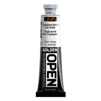 GOLDEN OPEN Slow-Drying Acrylfarbe 59 ml – 7383 Transparentes Eisenoxidbraun