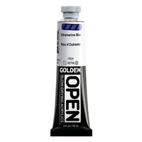GOLDEN OPEN Slow-Drying Acrylfarbe 59 ml – 7400 Ultramarin Blau