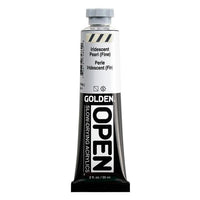 Akrylová farba GOLDEN OPEN Slow-Drying Iridescent 59 ml – 7486 Perlová Jemná