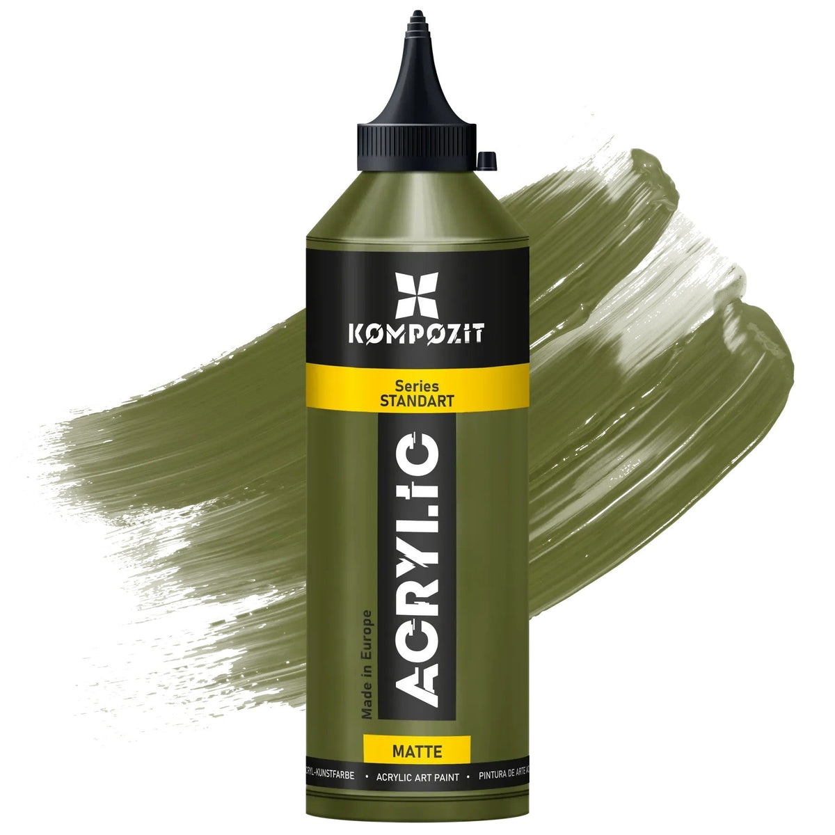 Akrylová farba Kompozit STANDART 500 ml – 75 Olivová