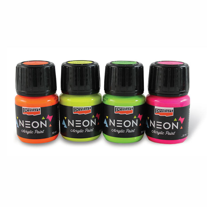 Akrylová farba neónová PENTART 30 ml | rôzne farby — obrázok 5