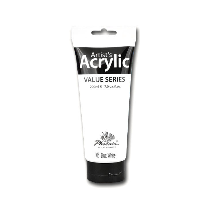 Akrylová farba PHOENIX 200 ml | rôzne odtiene — obrázok 1