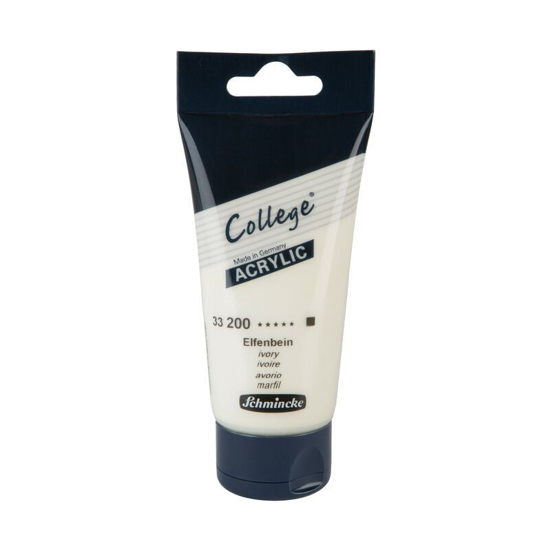 Akrylová farba Schmincke College Acrylic 75 ml – 200 Slonovinová kosť
