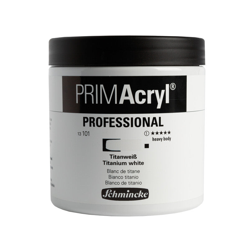 Akrylová farba Schmincke PRIMAcryl Professional 474 ml – Titanium white