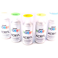 Akrylová farba v spreji HOBBY-150ml | rôzne farby — obrázok 2